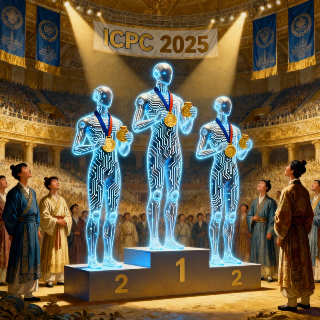 Los Modelos de IA Alcanzan el Oro en ICPC 2025: Un Hito Histórico en la Superación de la Inteligencia Humana